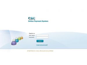 CSC Online Payment System